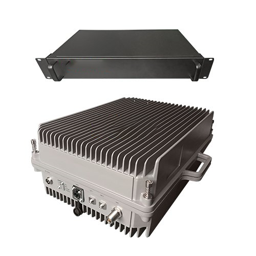  皮山TETRA800数字警用集群数字光纤直放站远近端机